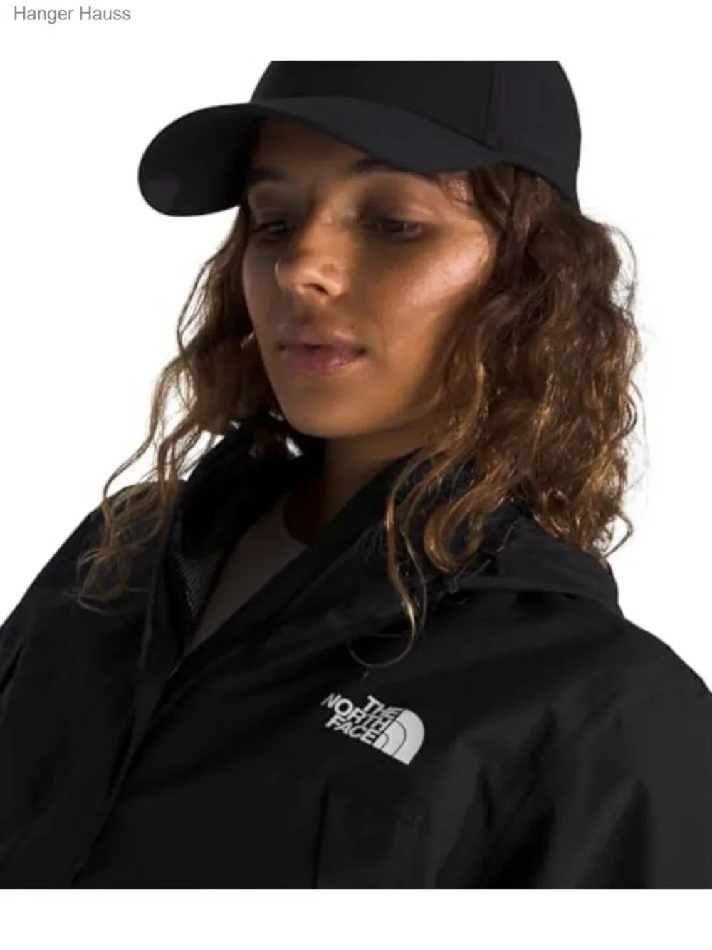 Women's Waterproof Breathable Rain Coat Recycled Polyester Seam-Sealed Hooded